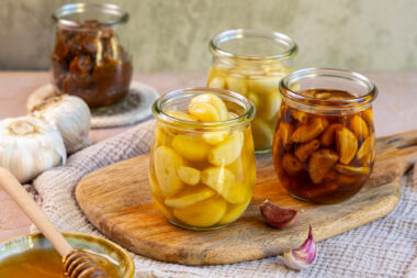 Knoblauch fermentieren