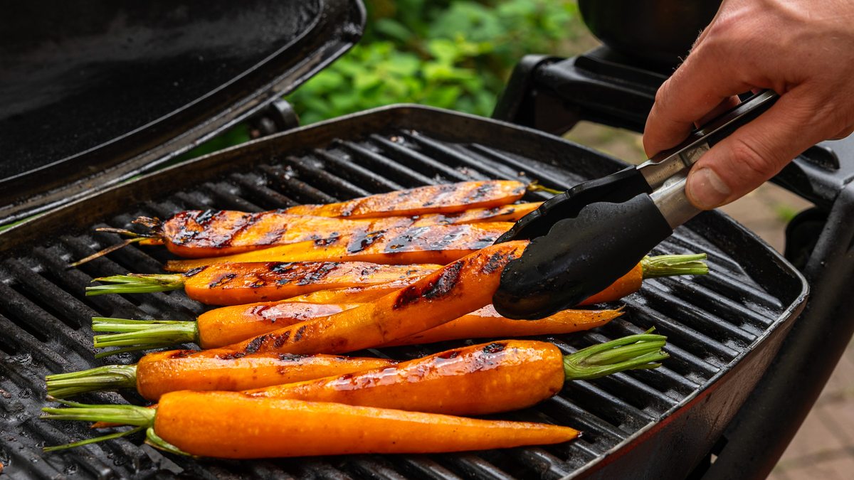 Möhren vom Grill