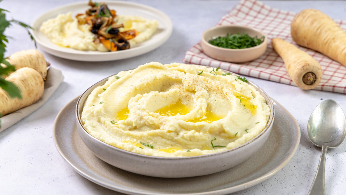 Cremiges Pastinakenpüree: das beste Rezept