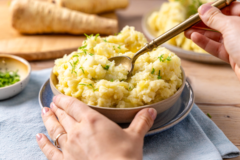 Pastinakenpüree mit Kartoffeln