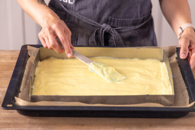 Pudding verstreichen