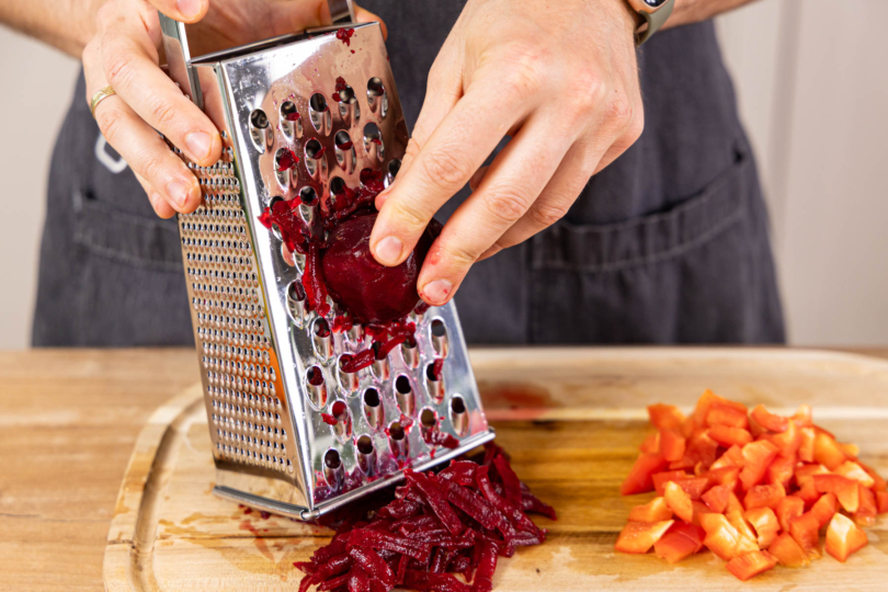 Rote Bete raspeln