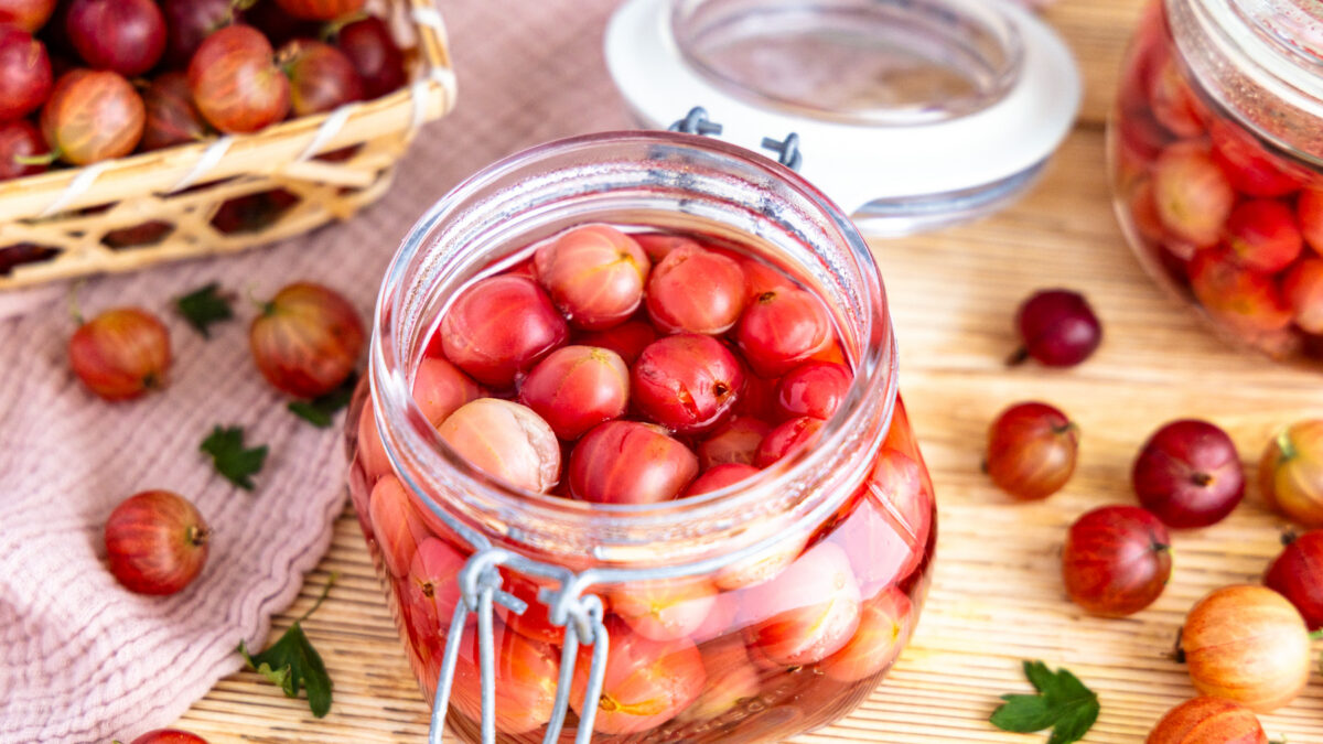 Stachelbeeren einkochen