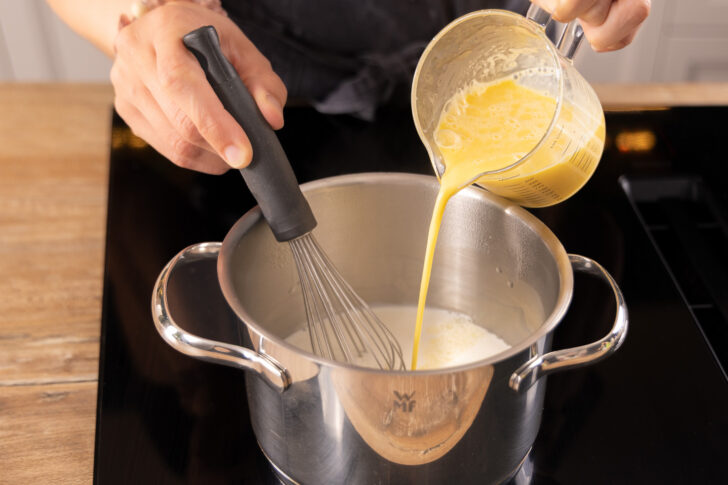 Pudding kochen