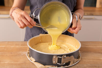 Vanillepudding dazugeben