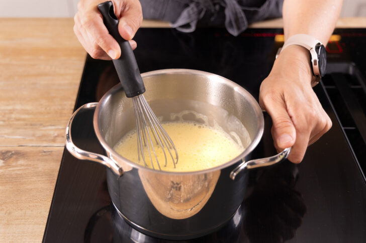Pudding aufkochen