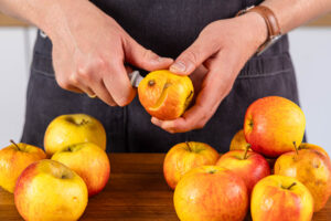 Äpfel ausschneiden