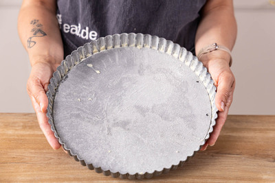 Tarteform vorbereiten