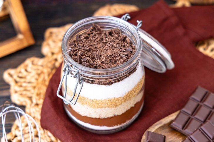 Brownie Backmischung im Glas