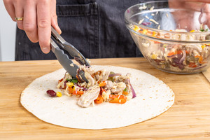Burritos füllen
