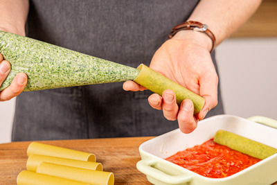 Cannelloni füllen