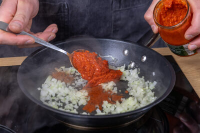 Ajvar dazugeben