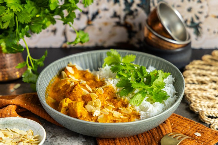 Chicken Korma: cremiges Curry wie vom Inder