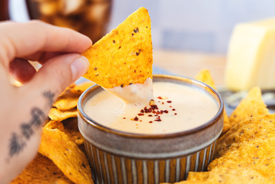 Chili Cheese Sauce zum Dippen