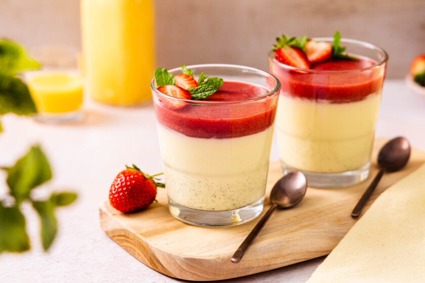 Eierlikör Panna Cotta