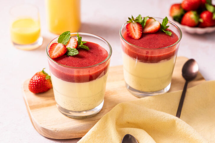 Eierlikör Panna Cotta
