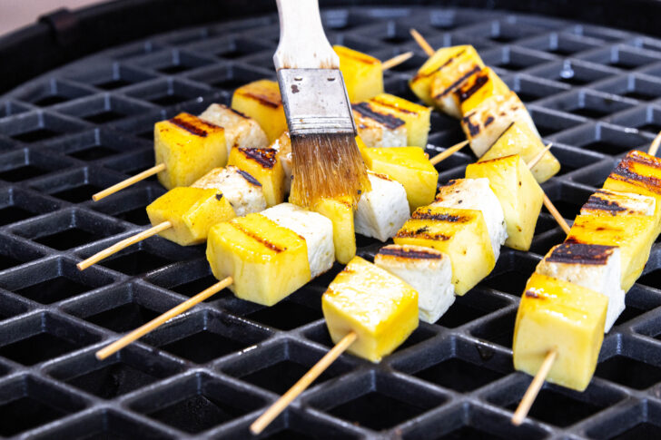 Auf dem Grill marinieren