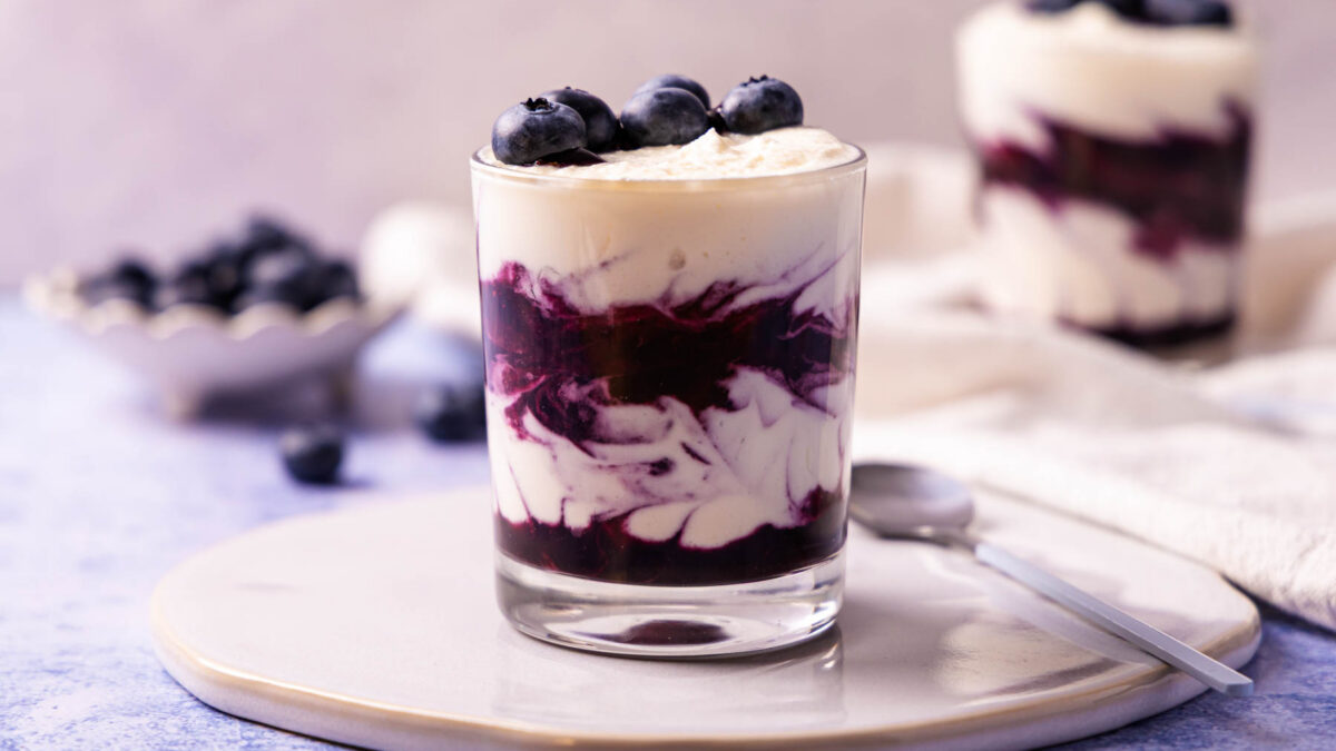Heidelbeer Dessert