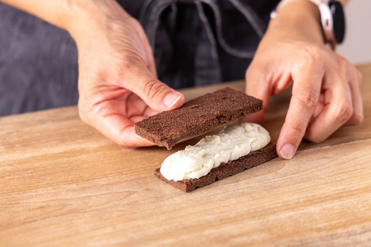 Milchschnitte zusammen klappen