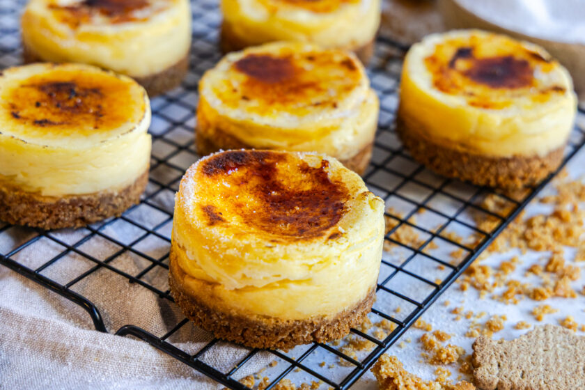 Mini-Crème-brûlée-Törtchen