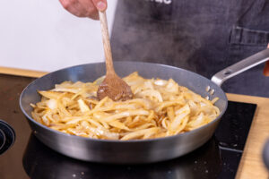 Angebratene Zwiebeln