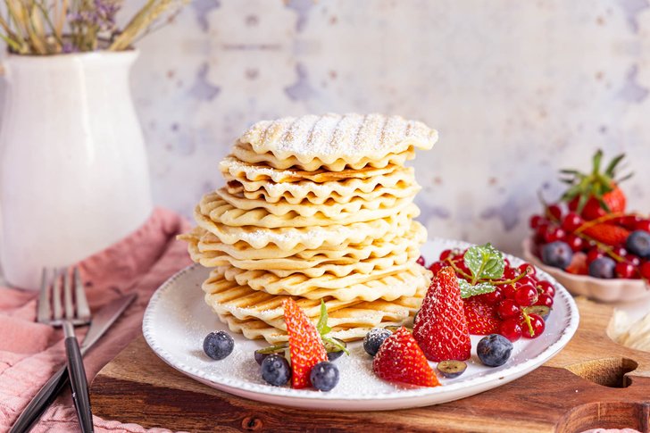 Pancakes aus dem Kontaktgrill