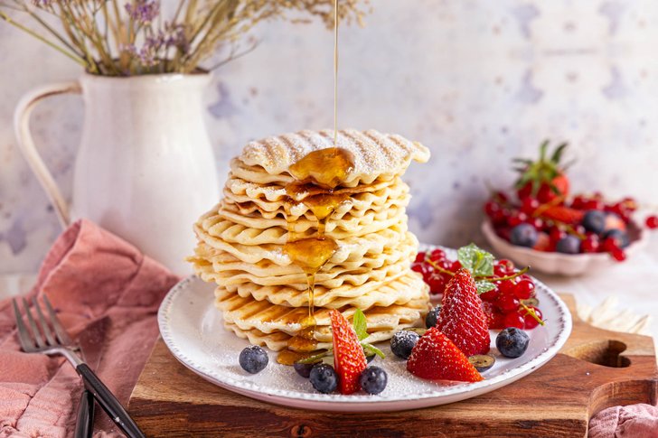 Pancakes aus dem Kontaktgrill