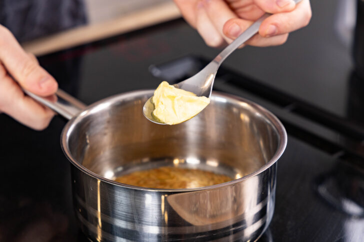 Butter anschwitzen