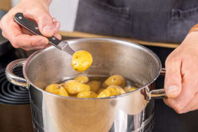 Kartoffeln fast gar kochen