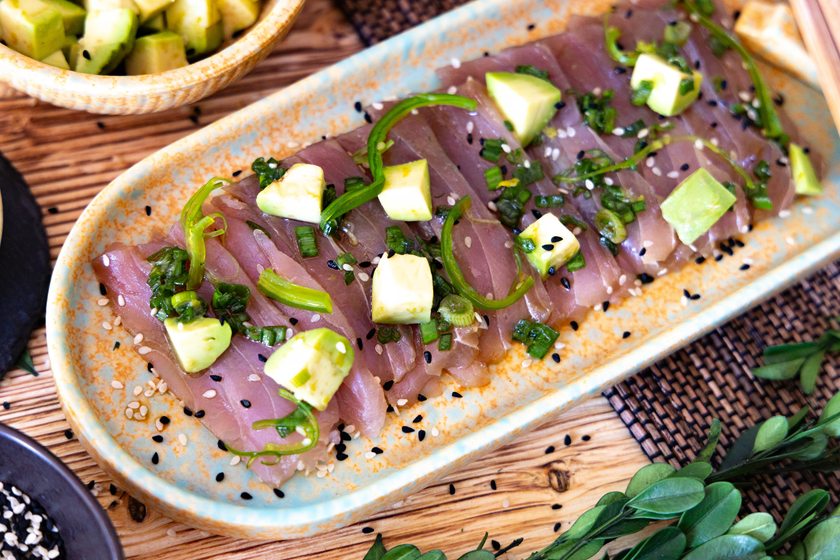 Thunfisch Sashimi