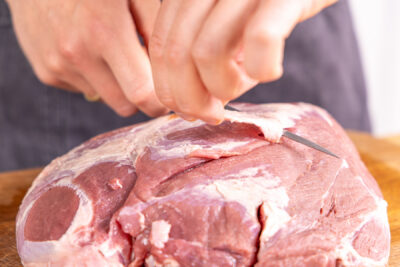 Fleisch parieren