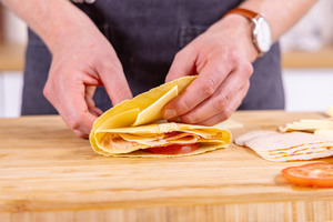 Wraps verschliessen