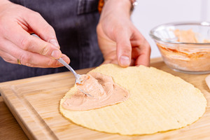 Dip verteilen