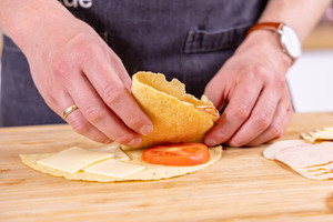 Wraps falten