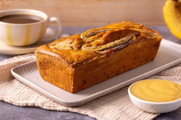 saftiges Bananenbrot ohne Zucker