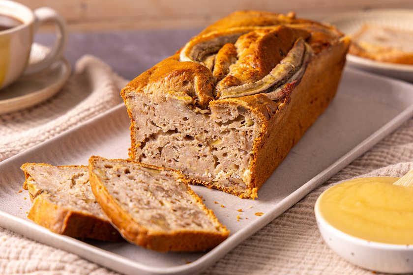 Bananenbrot ohne Zucker