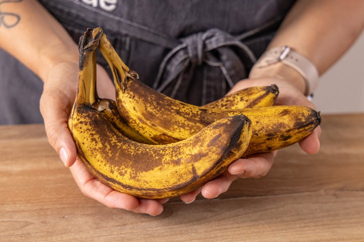 sehr reife Bananen
