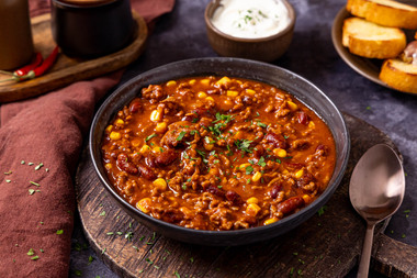Chili con Carne mit Petersilie