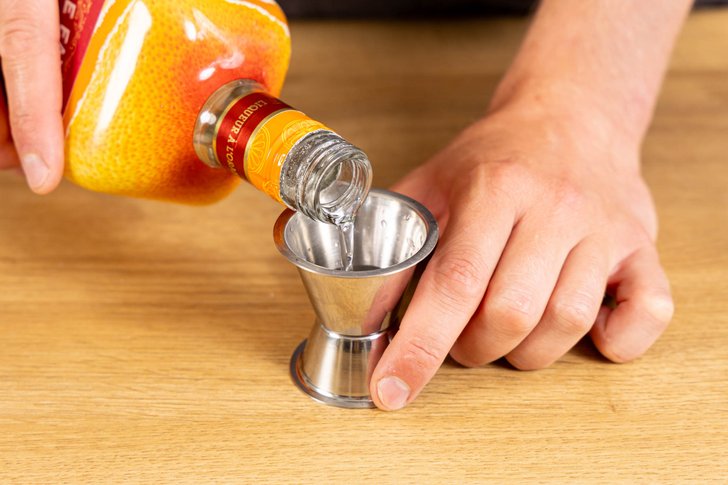 Alkohol abmessen