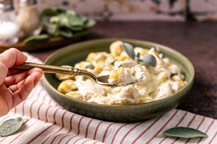 Gnocchi mit Salbei-Sahne-Soße