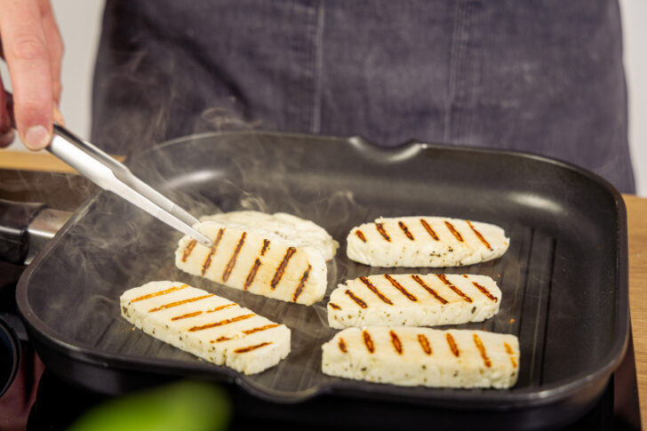Halloumi braten