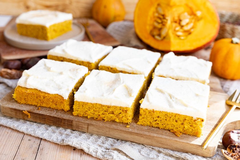 Kürbiskuchen vom Blech