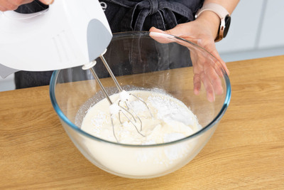 Frosting aufschlagen