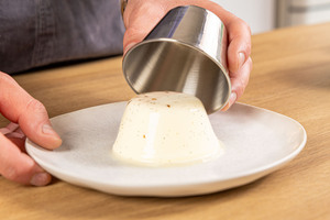Panna cotta stürzen
