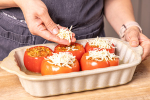 Käse darüber geben