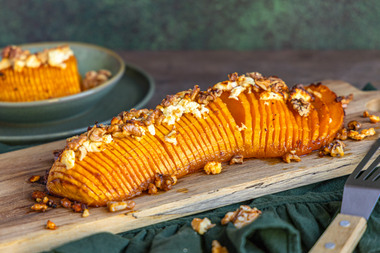 Hasselback Kürbis