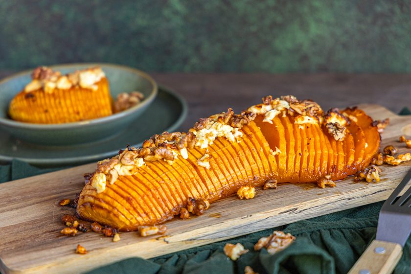 Hasselback Kürbis