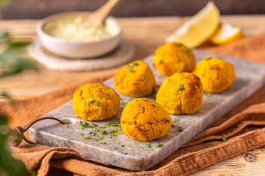 Kürbis Falafel selber machen