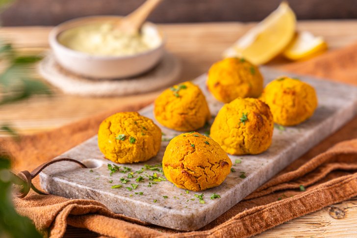 Kürbis Falafel selber machen