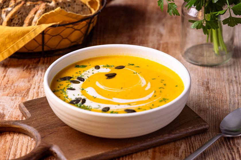 Kürbissuppe